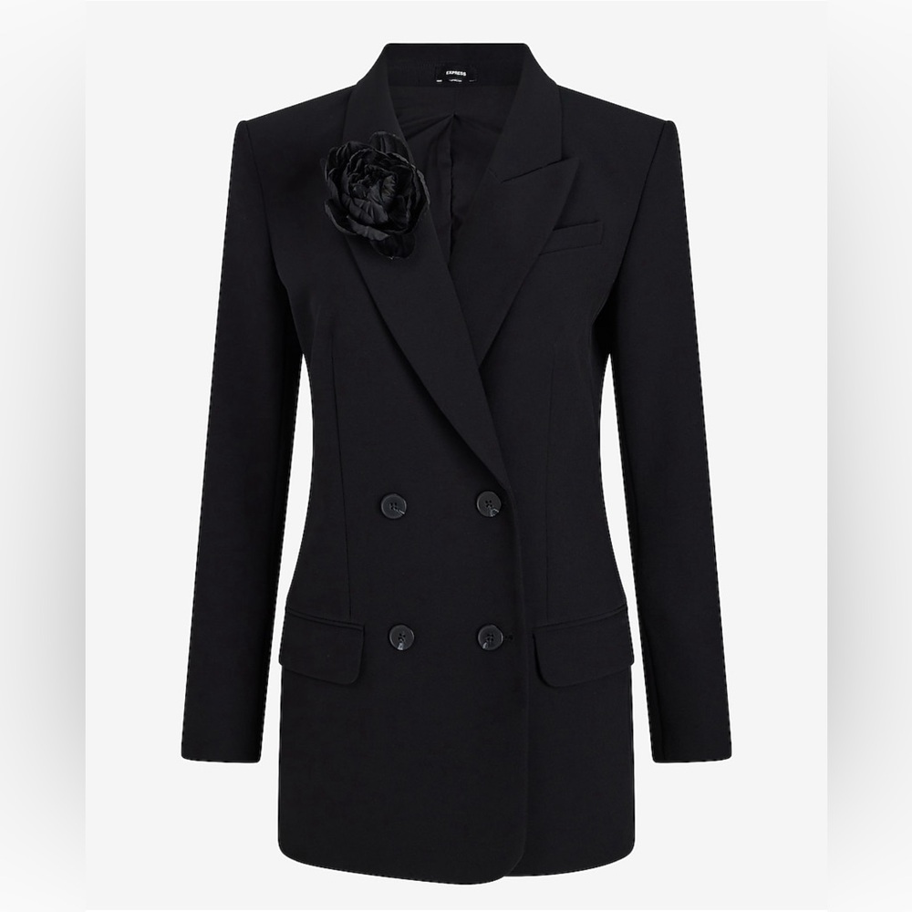 Double breasted express blazer